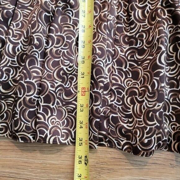 BCBG Maxazria Brown Silk Halter Dress Mini X-Small Sexy Night Out - Picture 10 of 15